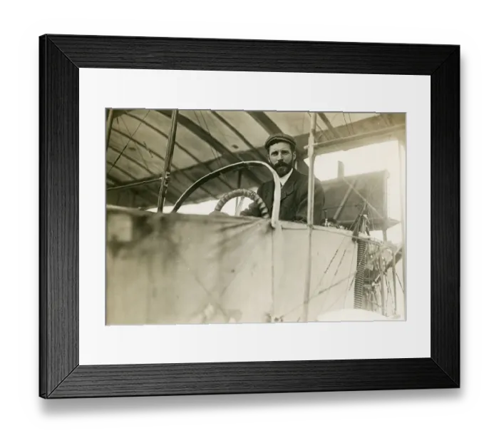 Framed Print : Henry Farman, 1874-1958 Framed Print : Henry Farman, 1874-1958