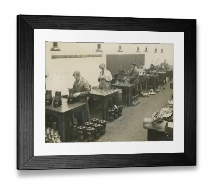 Framed Print : Inspection Dept at the Armstrong Siddeley works Framed Print : Inspection Dept at the Armstrong Siddeley works