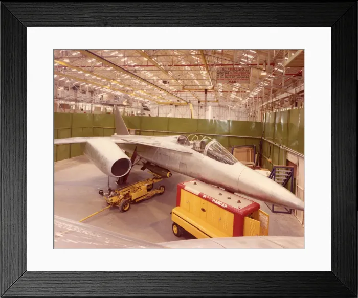 Framed Print : Mockup of British Aerospace P103 advanced combat aircraft Framed Print : Mockup of British Aerospace P103 advanced combat aircraft