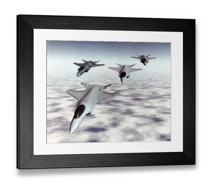 Framed Print : An artist?s impression of the three variants of the McD? Framed Print : An artist?s impression of the three variants of the McD?