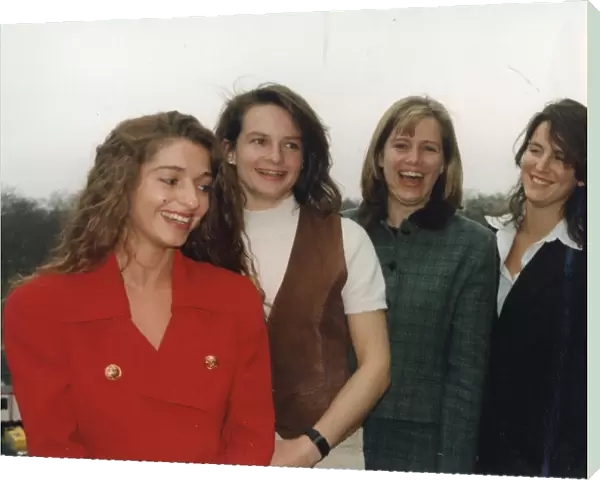 The Conference Department team, October 1997. From left?