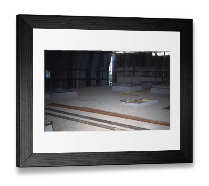 Framed Print : No. 4 Hamilton Place with corrugated iron roof Framed Print : No. 4 Hamilton Place with corrugated iron roof