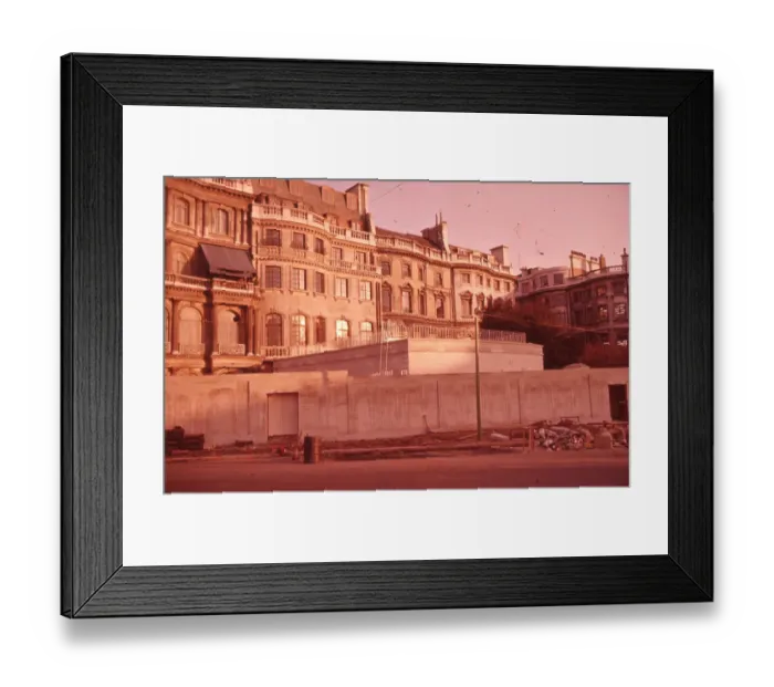 Framed Print : No. 4 Hamilton Place during final stages of Lecture Theatre Framed Print : No. 4 Hamilton Place during final stages of Lecture Theatre