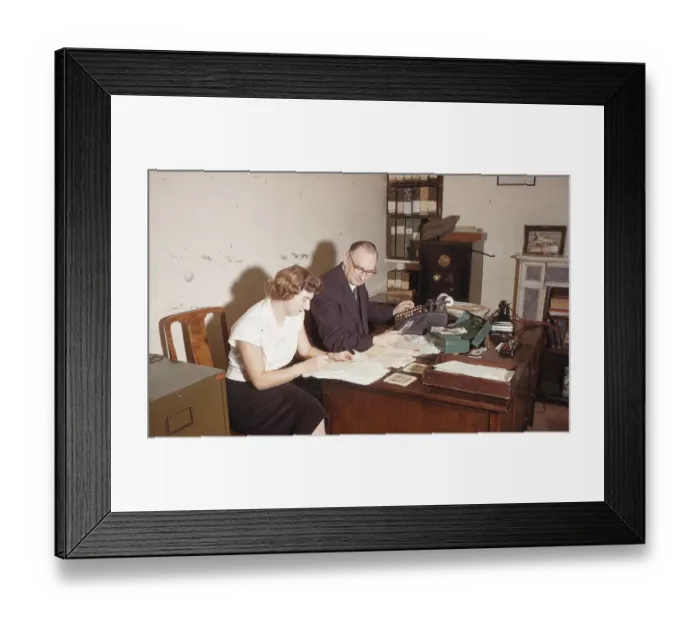 Framed Print : Mr Norman Deaton Framed Print : Mr Norman Deaton