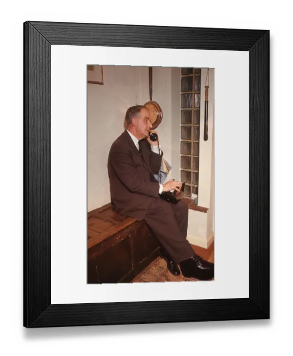 Framed Print : Dr Archie Merton Ballantyne, OBE, HonFRAeS Framed Print : Dr Archie Merton Ballantyne, OBE, HonFRAeS