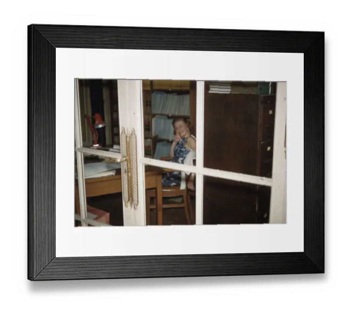 Framed Print : A reflection of a Royal Aeronautical Society staff memb? Framed Print : A reflection of a Royal Aeronautical Society staff memb?