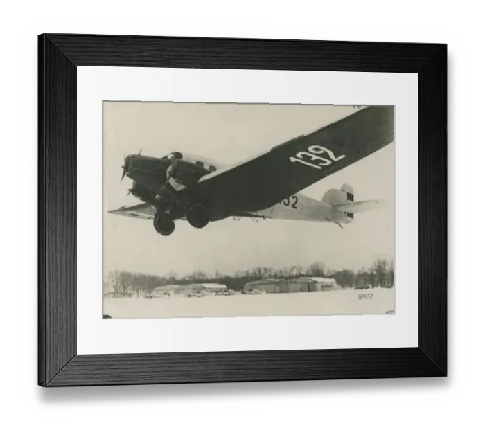 Framed Print : Junkers G24, 132, leaving Junkers Luftverkehr?s Berlin base Framed Print : Junkers G24, 132, leaving Junkers Luftverkehr?s Berlin base
