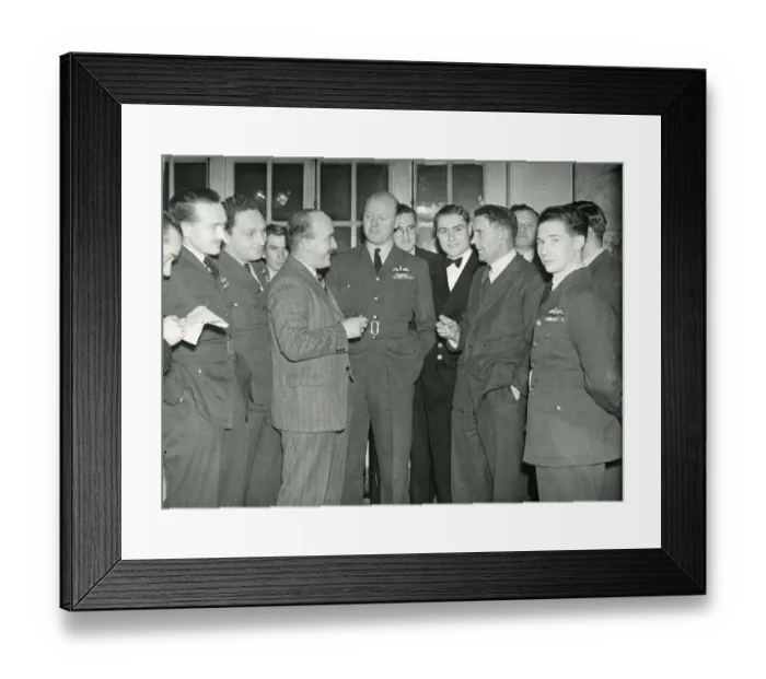 Framed Print : Students from No 6 Course Empire Test Pilots?s School t? Framed Print : Students from No 6 Course Empire Test Pilots?s School t?