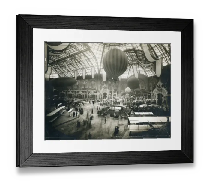 Framed Print : Salon Aeronautique at the Grand Palais, Paris Framed Print : Salon Aeronautique at the Grand Palais, Paris