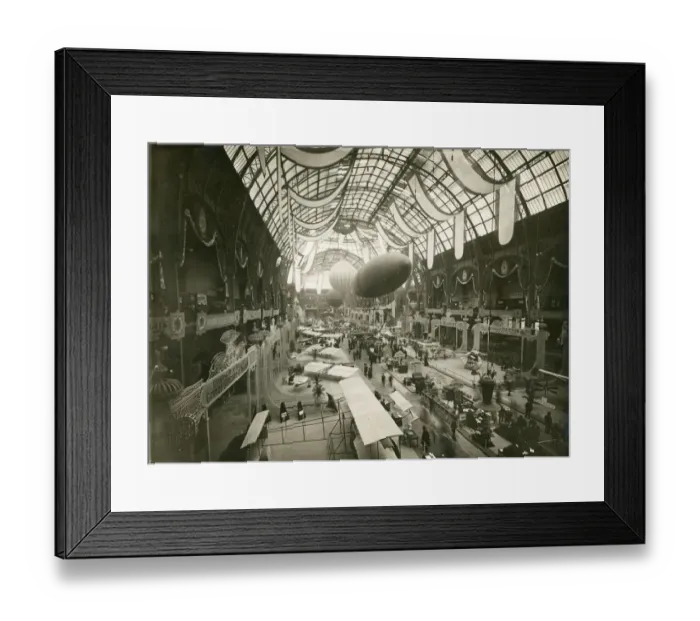 Framed Print : Salon Aeronautique at the Grand Palais, Paris Framed Print : Salon Aeronautique at the Grand Palais, Paris