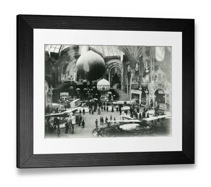 Framed Print : Salon Aeronautique at the Grand Palais, Paris Framed Print : Salon Aeronautique at the Grand Palais, Paris