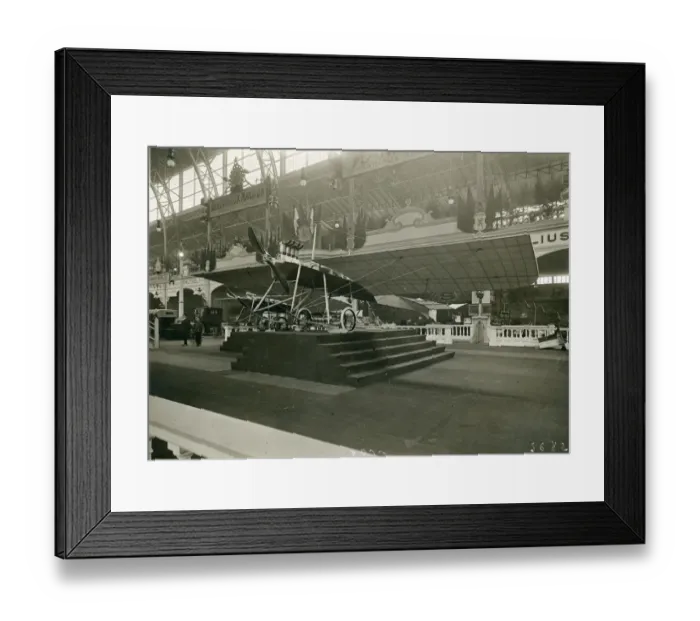 Framed Print : The Hanriot stand at the Salon De Bruxelles in 1910 Framed Print : The Hanriot stand at the Salon De Bruxelles in 1910