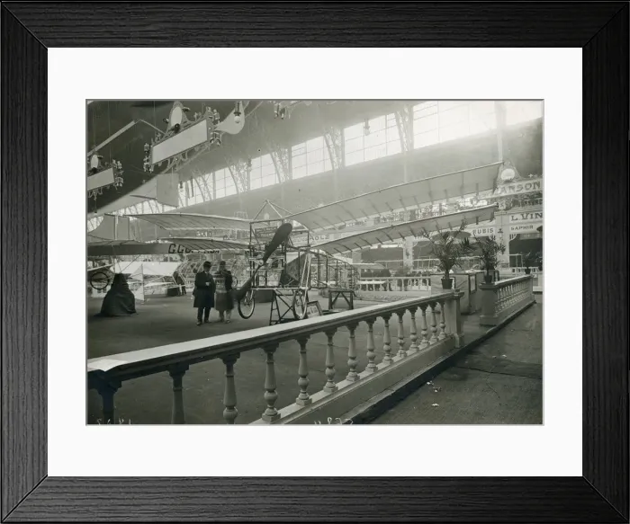 Framed Print : La Mouette at the Salon De Bruxelles in 1910