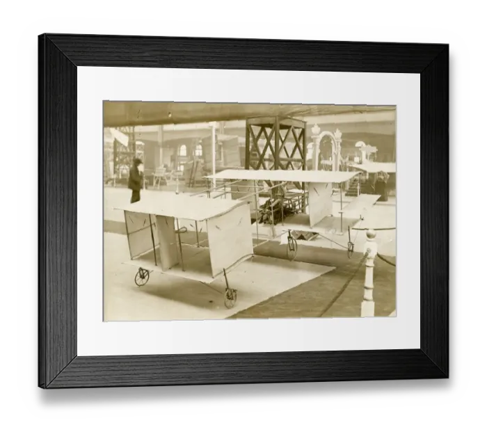 Framed Print : J. D. Tinline model - Olympia Aero and Motor Boat Exhibition