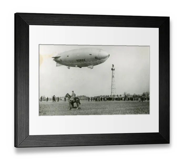 Framed Print : Airship Norge, the first N-Class semi-rigid airship Framed Print : Airship Norge, the first N-Class semi-rigid airship