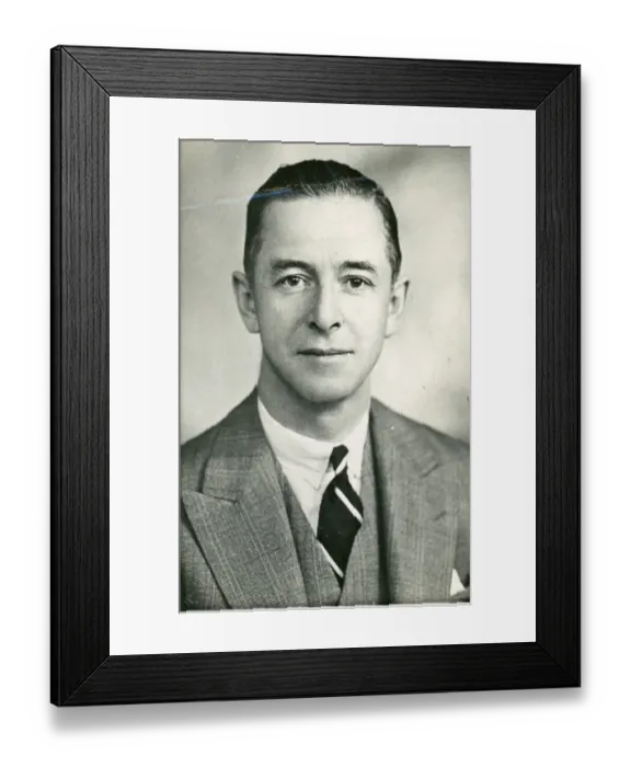 Framed Print : Sir Arthur Whitten Brown, 1886-1948 Framed Print : Sir Arthur Whitten Brown, 1886-1948