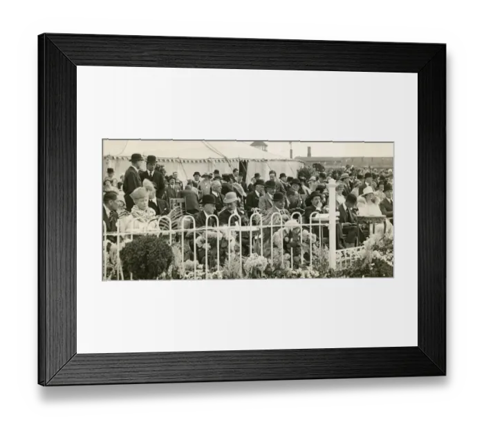 Framed Print : Part of the Royal Enclosure at the 1927 Hendon Air Disp? Framed Print : Part of the Royal Enclosure at the 1927 Hendon Air Disp?