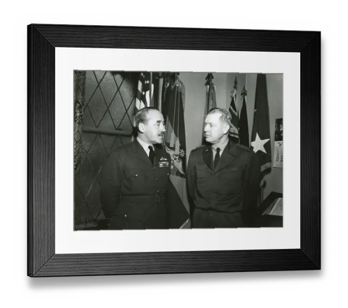 Framed Print : Air Marshal J. D. I. Hardman, OB, OBE, DFC, Chief of Air ? Framed Print : Air Marshal J. D. I. Hardman, OB, OBE, DFC, Chief of Air ?