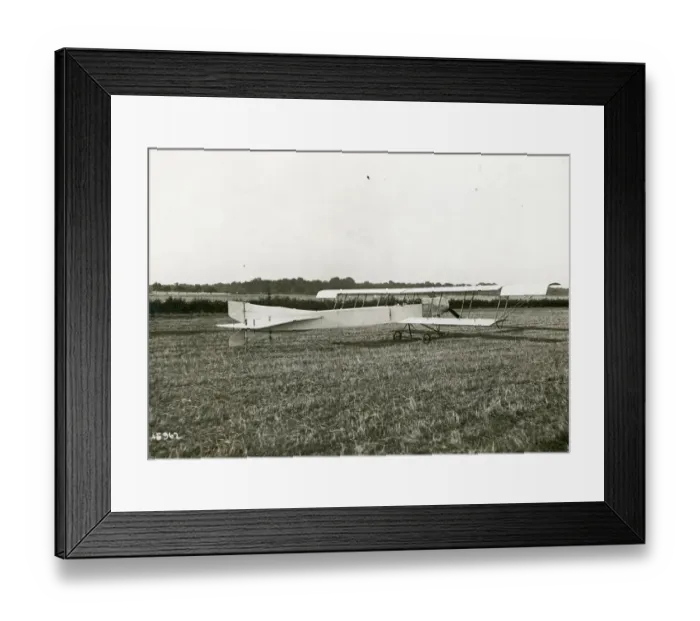 Framed Print : Zodiac two-seat biplane of 1912 Framed Print : Zodiac two-seat biplane of 1912