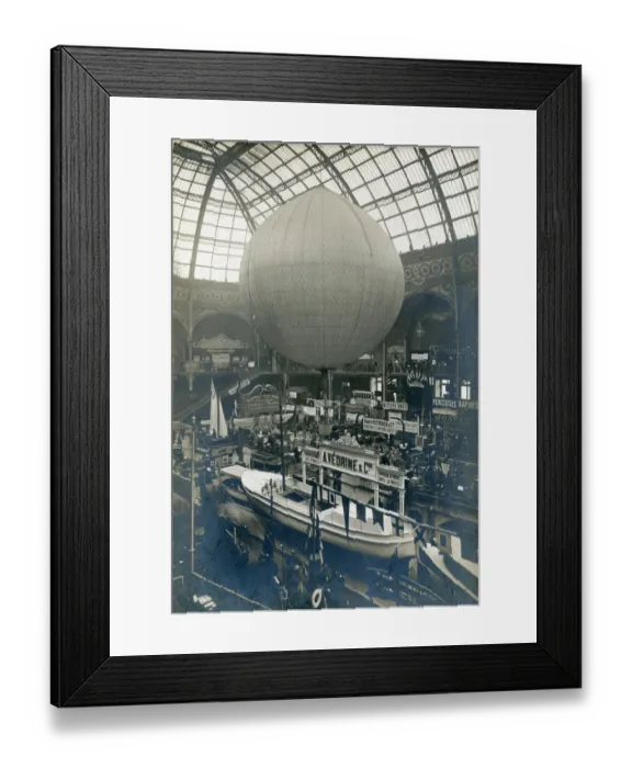 Framed Print : Salon Aeronautique at the Grand Palais, Paris