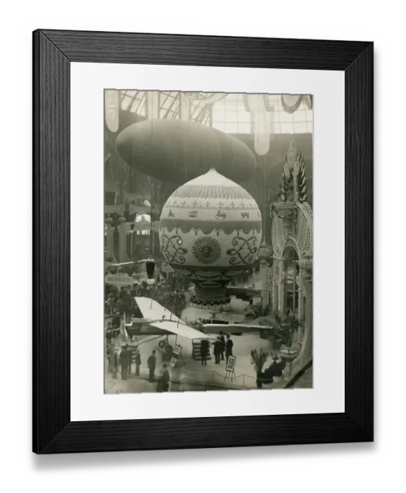 Framed Print : Salon Aeronautique at the Grand Palais, Paris