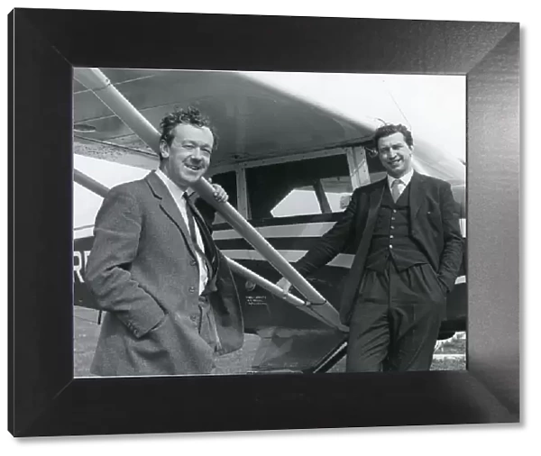 John Britten and Nigel Desmond Norman in Bembridge