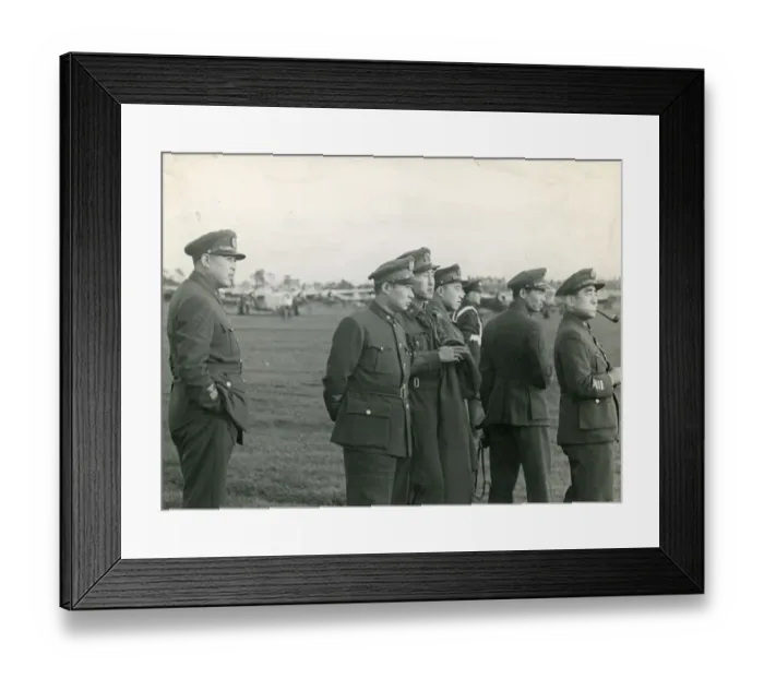 Framed Print : 1945 Farnborough Air Show. The Chinese Military Air Mission Framed Print : 1945 Farnborough Air Show. The Chinese Military Air Mission