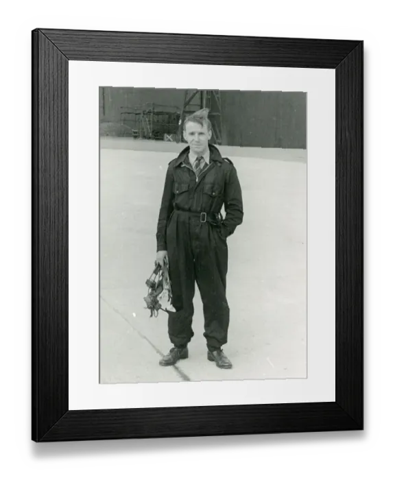 Framed Print : Squadron Leader Eric George Franklin, OBE - Chief Test Pilot Framed Print : Squadron Leader Eric George Franklin, OBE - Chief Test Pilot