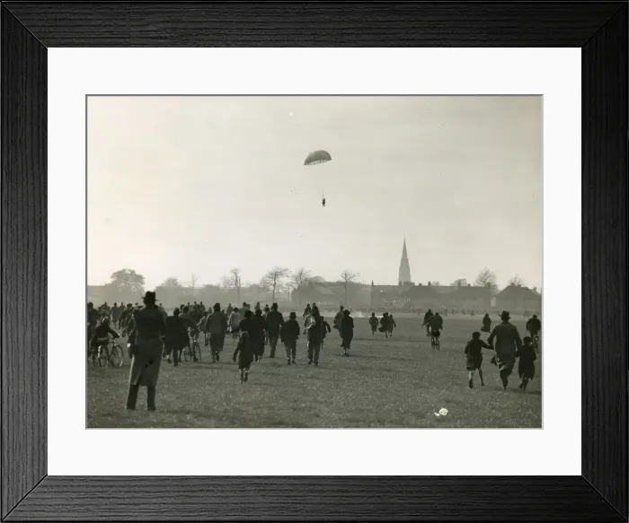 Framed Print : ?Birdman? Clem Sohn, 1910-1937, at Hanworth