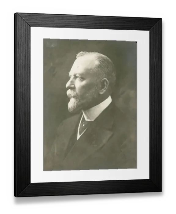 Framed Print : Sir James McKechnie, 1856-1931, KBE, Vickers Ltd