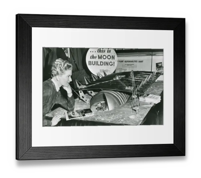 Framed Print : Jean Zeller, a visitor to the Plant Maintenance and Eng? Framed Print : Jean Zeller, a visitor to the Plant Maintenance and Eng?