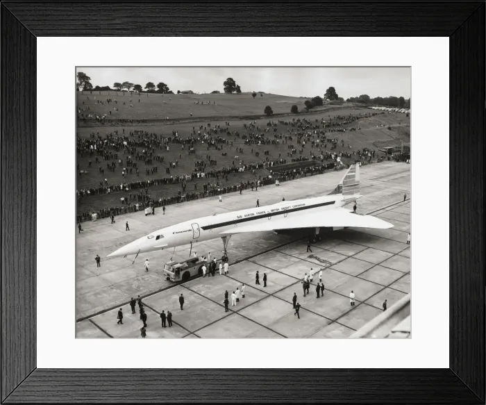 Framed Print : Aerospatiale BAC Concorde Framed Print : Aerospatiale BAC Concorde