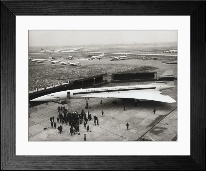 Framed Print : Aerospatiale BAC Concorde Framed Print : Aerospatiale BAC Concorde