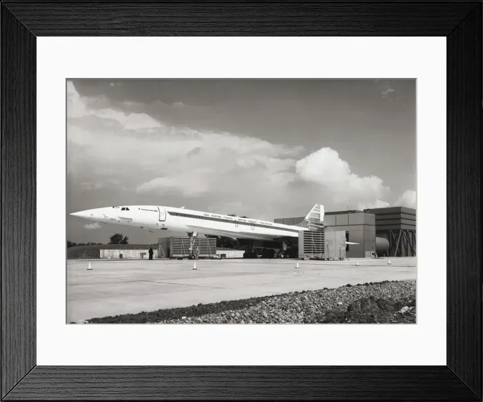 Framed Print : Aerospatiale BAC Concorde Framed Print : Aerospatiale BAC Concorde