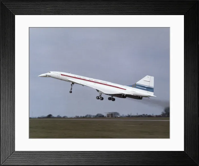 Framed Print : Aerospatiale BAC Concorde Framed Print : Aerospatiale BAC Concorde