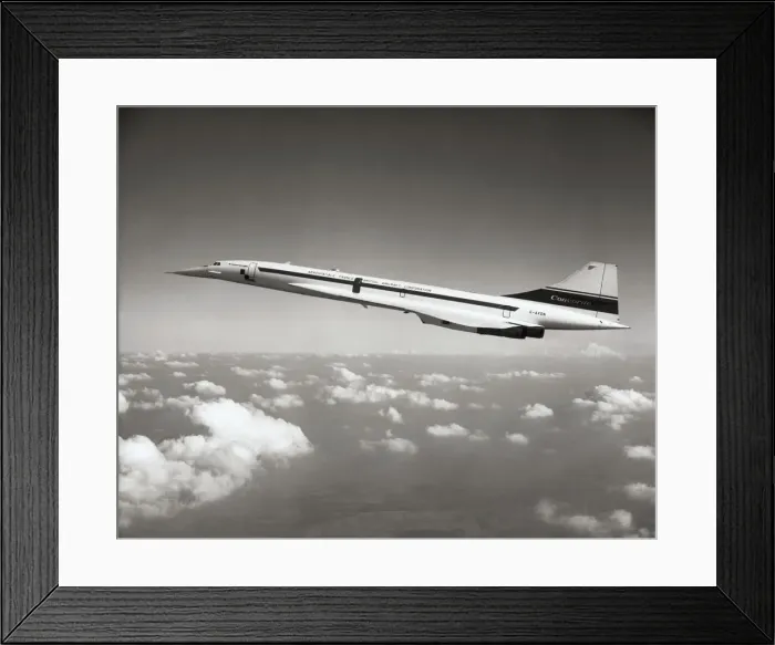 Framed Print : Aerospatiale BAC Concorde Framed Print : Aerospatiale BAC Concorde