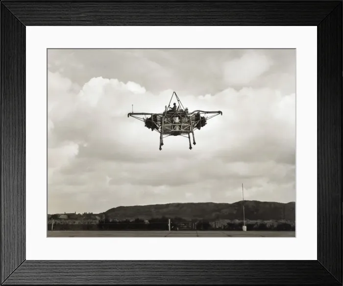 Framed Print : Rolls-Royce Thrust Measuring Rig / Flying Bedstead Framed Print : Rolls-Royce Thrust Measuring Rig / Flying Bedstead