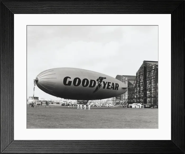 Framed Print : Goodyear Aerospace GZ-20A Airship Framed Print : Goodyear Aerospace GZ-20A Airship