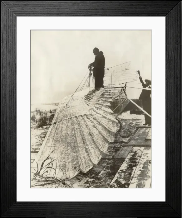 Framed Print : Pilot & Inventor George R. White of Long Island Ny Durin? Framed Print : Pilot & Inventor George R. White of Long Island Ny Durin?