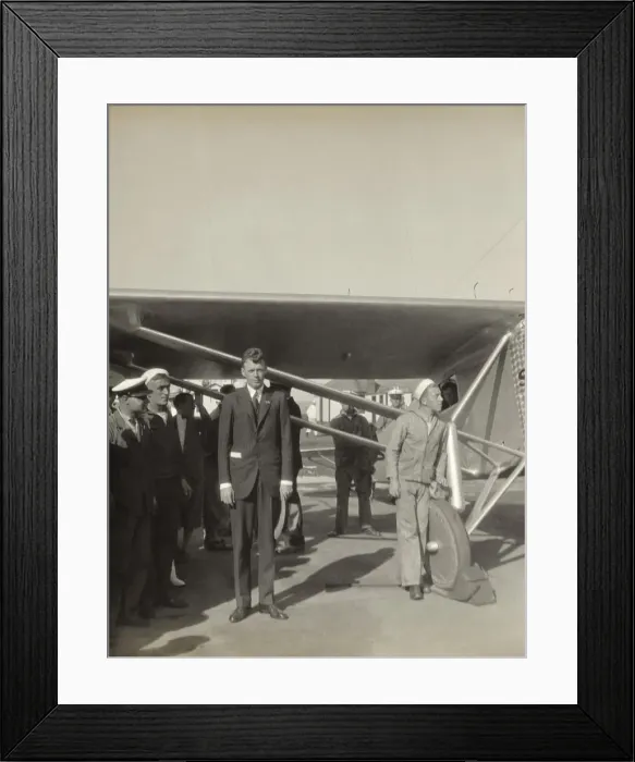 Framed Print : Ryan NYP. 3D Stereoscopic Image, Charles A Framed Print : Ryan NYP. 3D Stereoscopic Image, Charles A