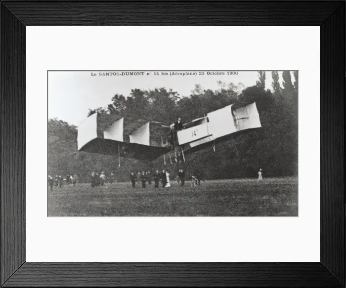 Framed Print : Santos Dumont No 14bis Framed Print : Santos Dumont No 14bis