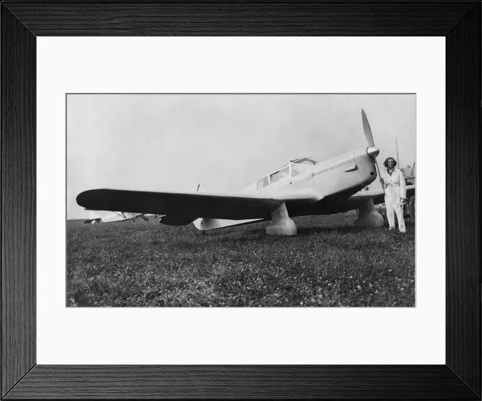 Framed Print : Percival P-10 Vega Gull Framed Print : Percival P-10 Vega Gull
