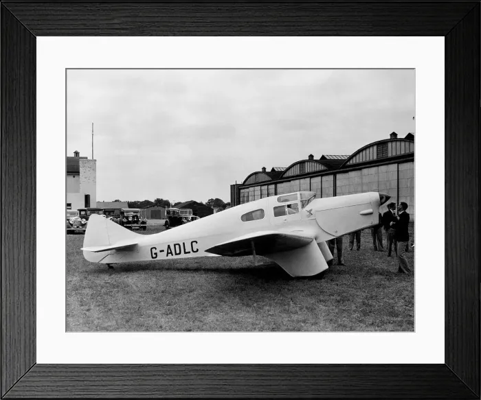 Framed Print : Miles M-3B Falcon Six