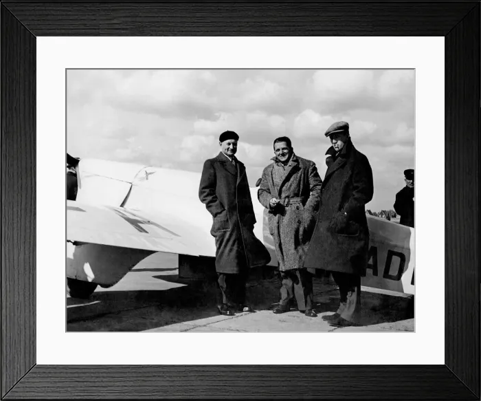 Framed Print : Miles M-3B Falcon Six Framed Print : Miles M-3B Falcon Six