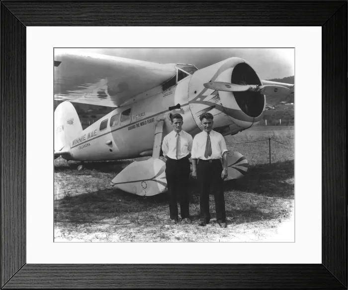 Framed Print : Lockheed Vega 5C Framed Print : Lockheed Vega 5C