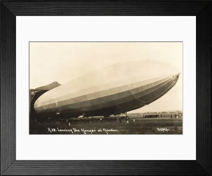 Framed Print : Royal Airship Works R-38 ZR-2 Framed Print : Royal Airship Works R-38 ZR-2