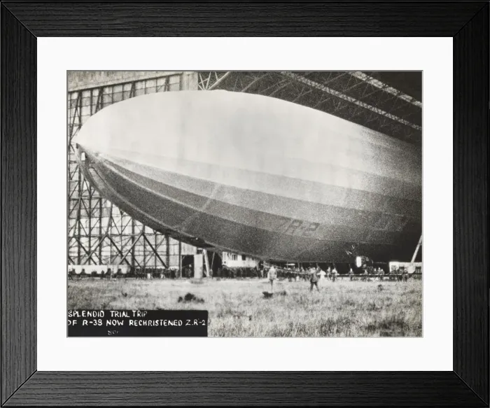 Framed Print : Royal Airship Works R-38 ZR-2 Framed Print : Royal Airship Works R-38 ZR-2