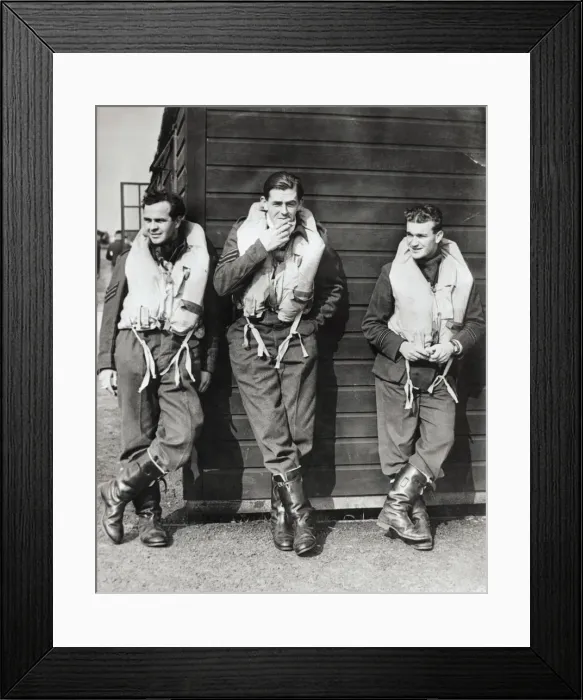Framed Print : Right - WW2 Fighter Air Ace Brendon E. Finucane, Known A? Framed Print : Right - WW2 Fighter Air Ace Brendon E. Finucane, Known A?