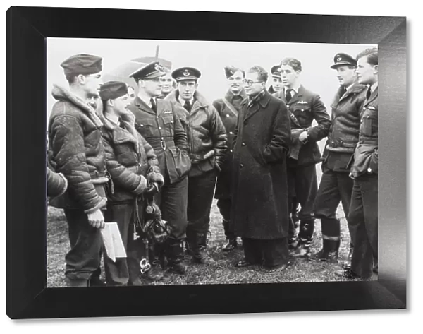 WW2 Figher Air Ace Pilot Cobber Kain, 3Rd from Right Han?