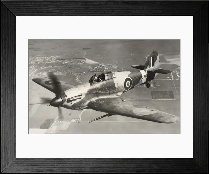 Framed Print : Hawker Hurricane Mk 2D Framed Print : Hawker Hurricane Mk 2D
